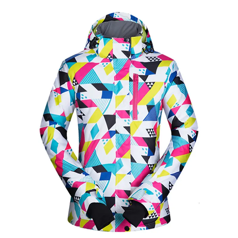 Куртка для сноуборда женская зимняя ветрозащитная Водонепроницаемая дышащая