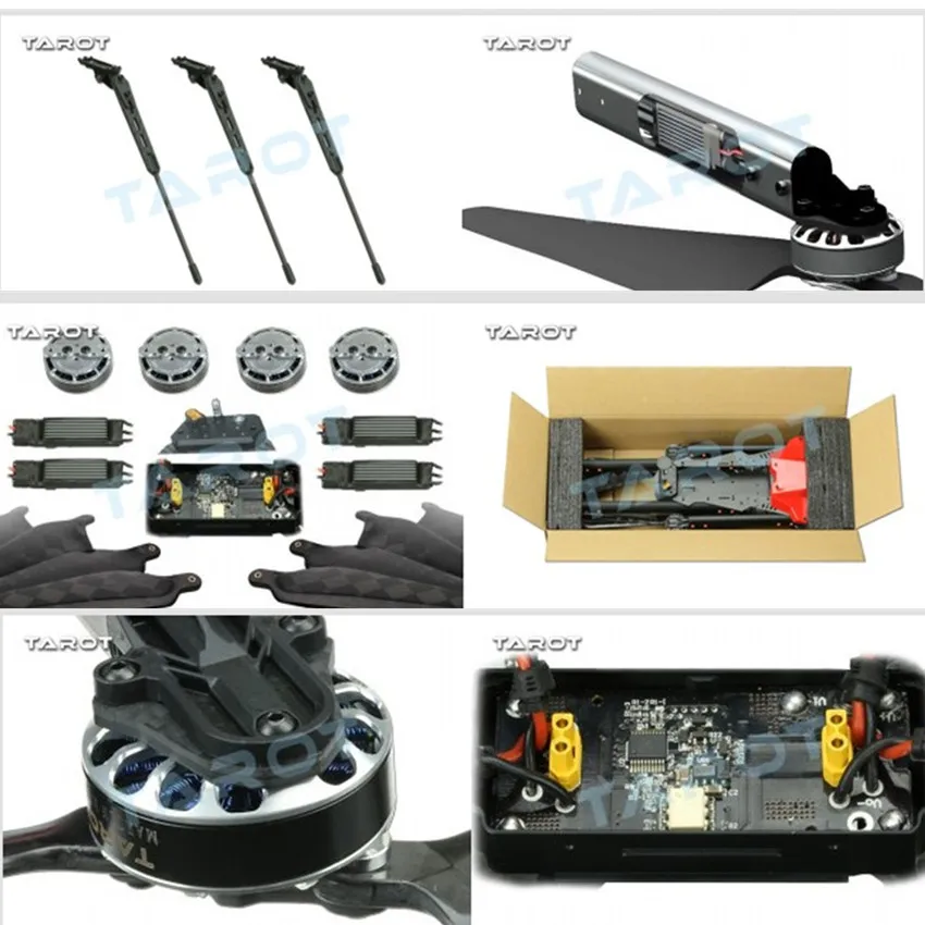 Tarot RC TL750S1 Peeper I долговечная аэрофотосъемка рамка квадрокоптера 750 мм портативная
