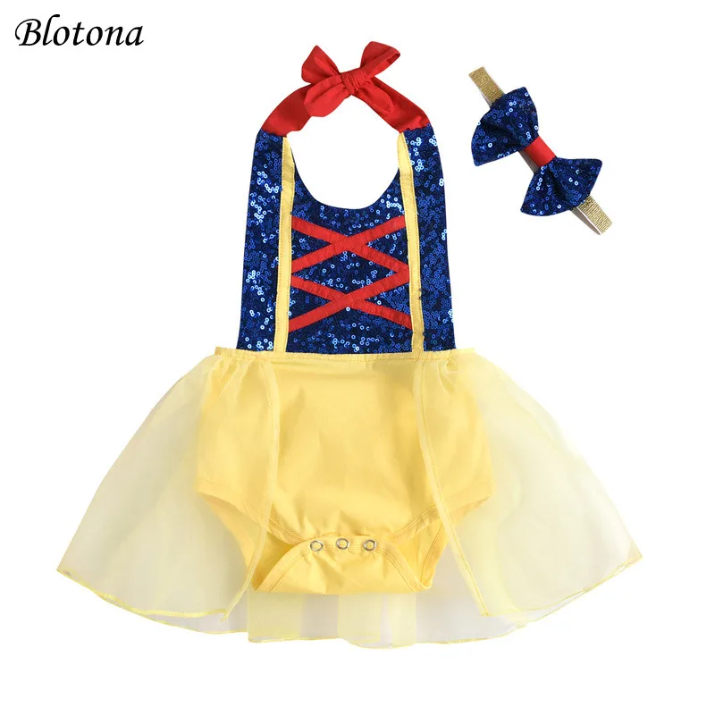 

Комплект одежды для маленьких девочек от 0 до 24 месяцев, с блестками, без рукавов и с открытой спиной