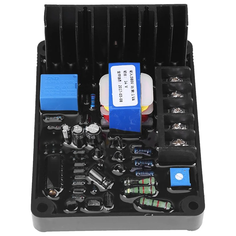 Brush Type Generator Three Phase AVR GB-170 Automatic Voltage Regulator Suitable for STC Three-Phase 220/380/400 VAC Gen | Электроника
