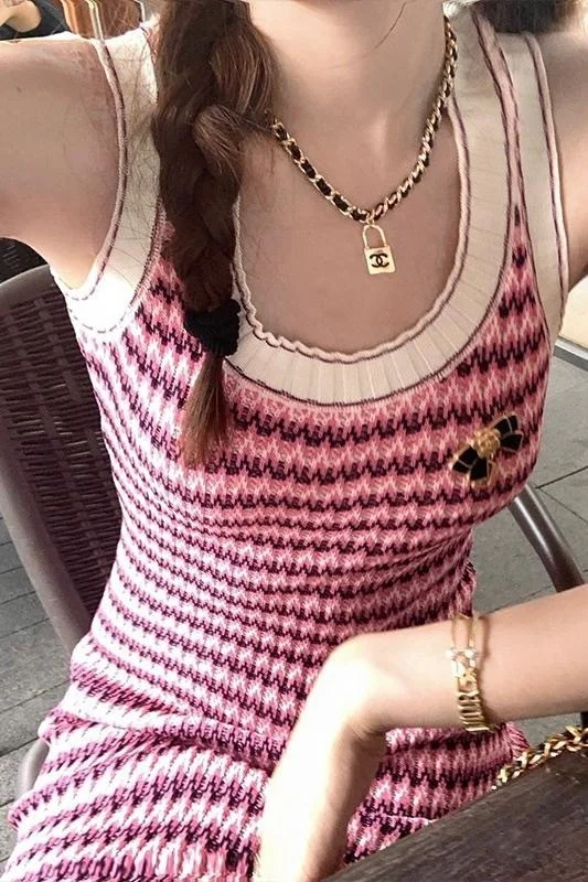 

Skirt 2021 Knitted Dress Women Rac