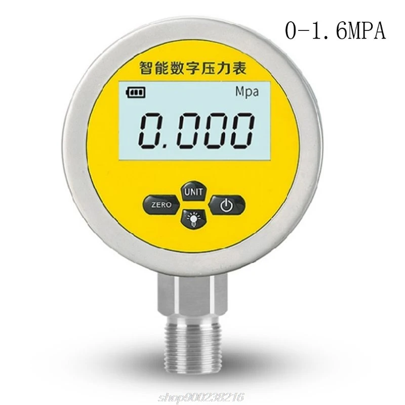 

Digital Hydraulic Pressure Gauge 0-60MPa 5 Units 3.15" Dial 0-10000PSI Base Entry for Air Compressor Pipework J02 61 Dropship