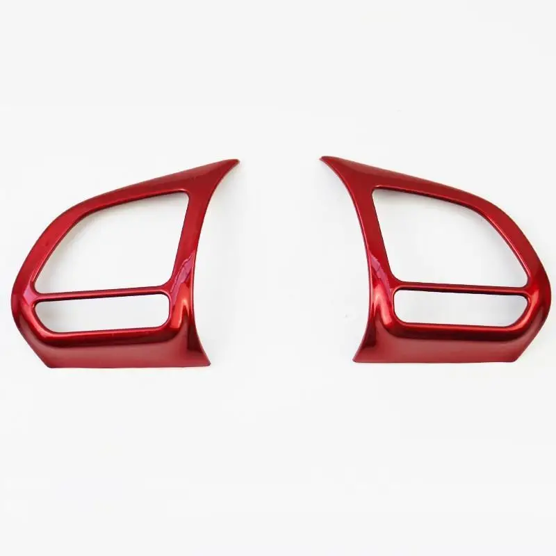 Автомобильная хромированная автомобильная Кнопка рулевого колеса аксессуары