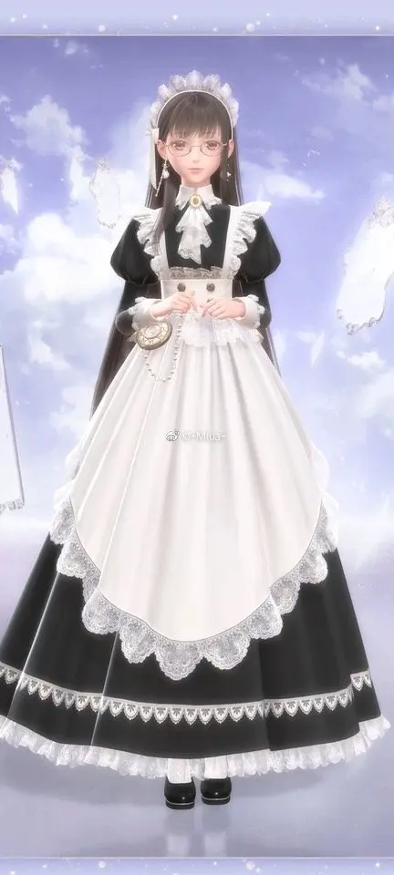 Униформа горничной Терезы [на заказ] аниме-игра Чудо Никки костюм для косплея