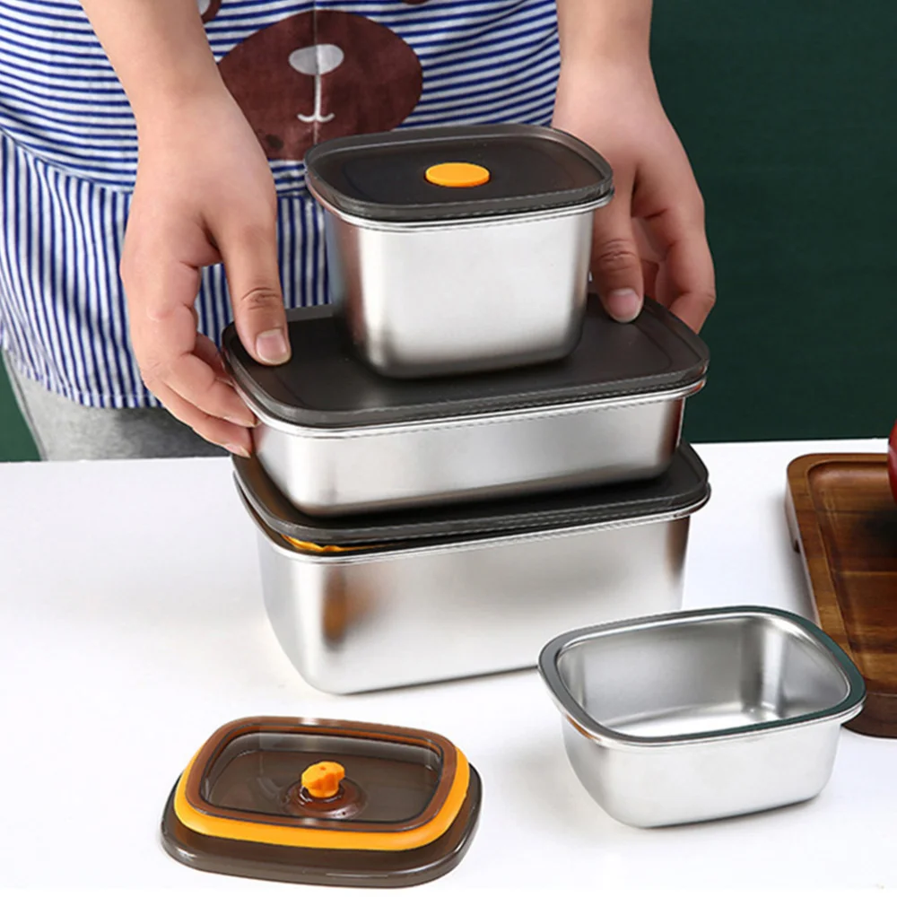 250 мл портативная внешняя Bento Leek водонепроницаемая нержавеющая сталь|Коробки для
