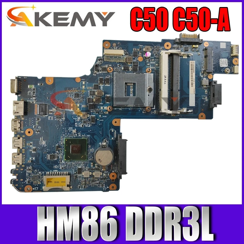 

Akemy H000063020 H000063030 H000064260 PT10S UMA MB материнская плата для ноутбука TOSHIBA Satellite C50 C50-A Материнская плата ноутбука HM86 DDR3L