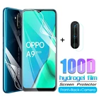 Передняя и задняя Гидрогелевая пленка для OPPO A9 A5 2020 защита для экрана камеры для OPPO A9 A5 A 9 A 5 2020 стеклянная защитная пленка 6,5