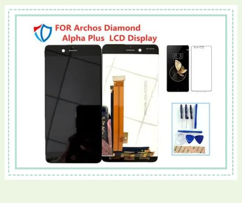 Для Archos Diamond Alpha плюс ЖК дисплей Экран Дисплей + кодирующий преобразователь