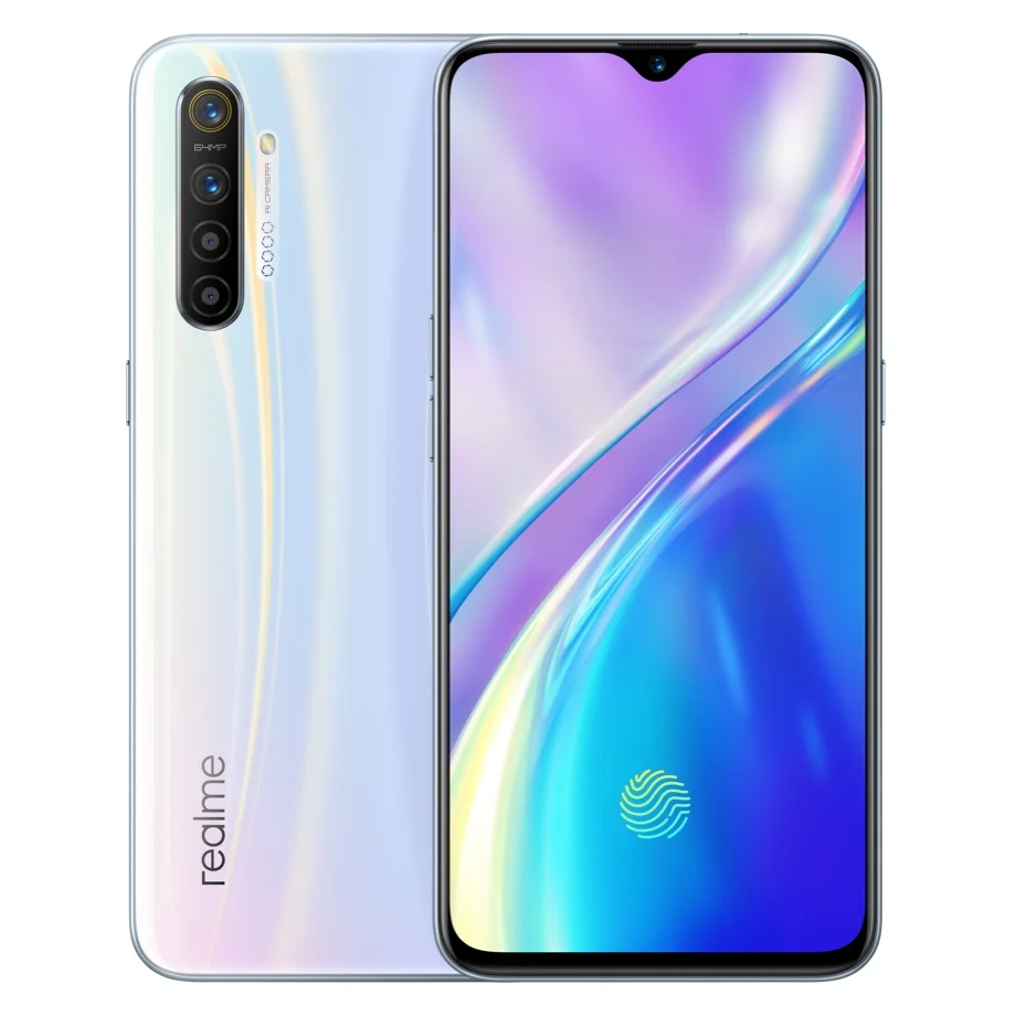 Realme X2 8 ГБ ОЗУ 128 Гб ПЗУ 6 4 дюйма NFC Смартфон Snapdragon 730G 64MP Quad Camera мобильный телефон OPPO