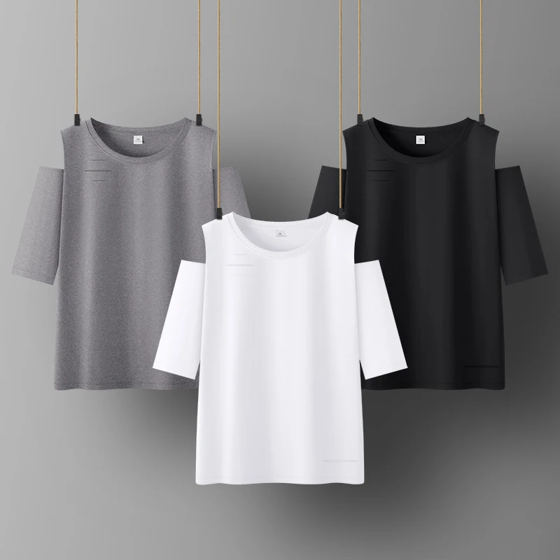 

Cotton Women T-shirt Short Sleeve women shirt All match Lady Top Casual Loose Shirt