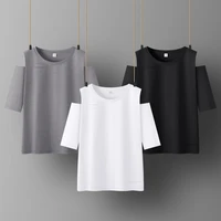 women clothings short sleeve womens summer t shirt o neck loose t shirts for woman cotton casual tshirt for grils