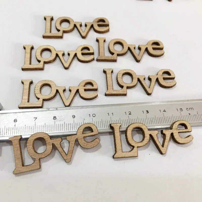 50 шт. деревянные декоративные таблицы с вырезами | Дом и сад