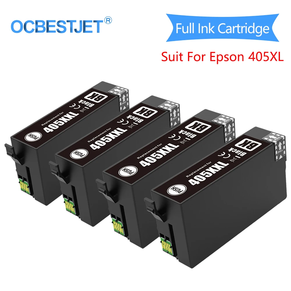 405XXL Black Compatible Ink Cartridge For Epson WF-3820 WF-3825 WF-4820 WF-4825 WF-4830 WF-7840 WF-7830 WF-7835 Use For Europe