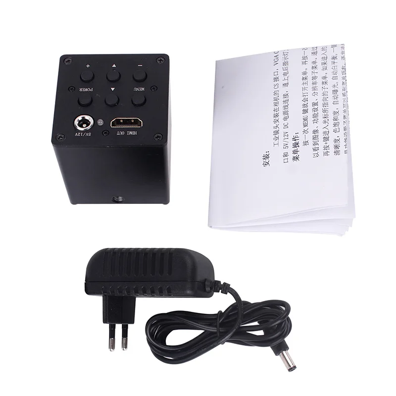 Наборы Цифровых Микроскопов HDMI VGA промышленный микроскоп камера+ 130X C крепление объектива+ светодиодный кольцевой светильник для чип для телефона ремонт микро скап