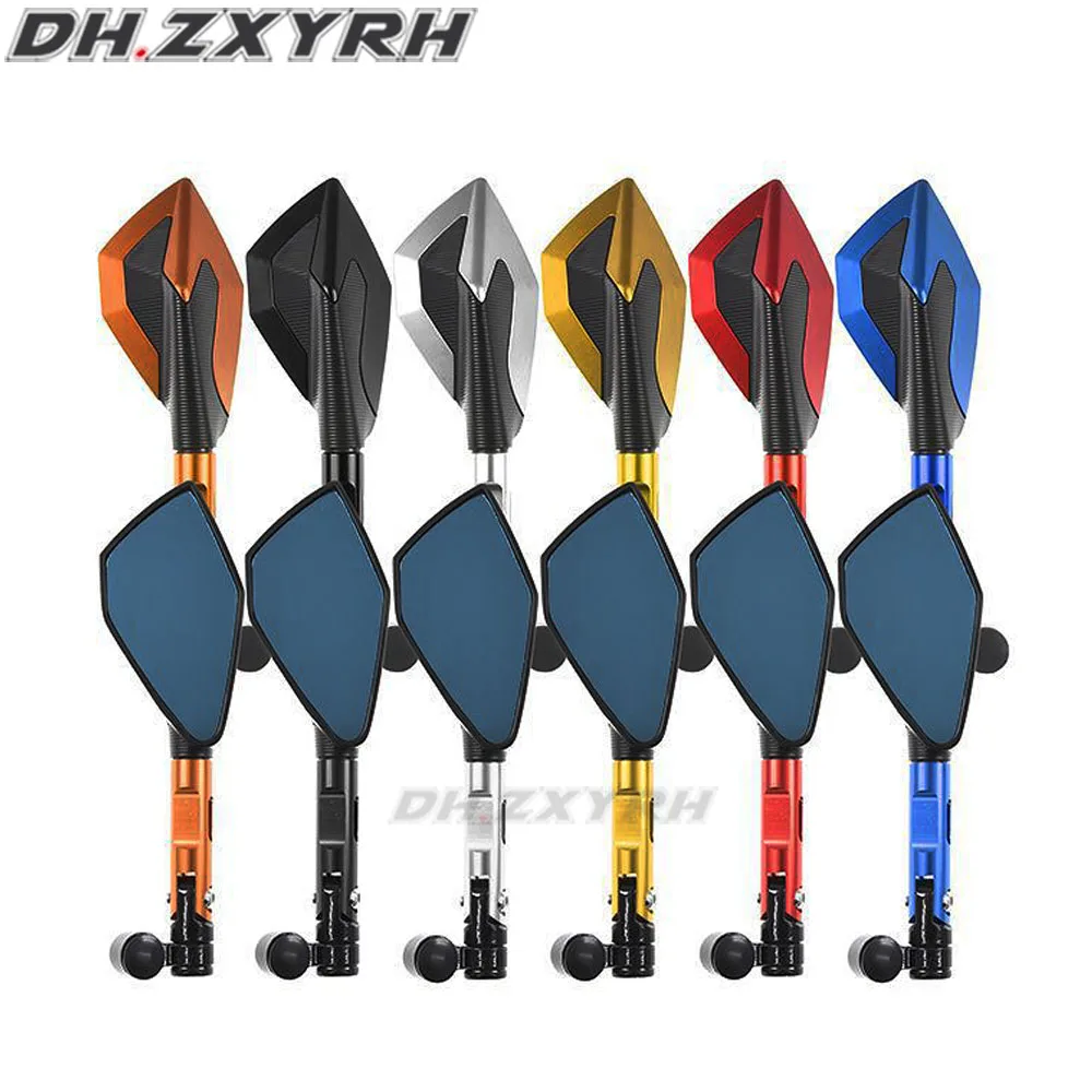 Мотоциклетное алюминиевое зеркало заднего вида для Honda HORNET 250 599 600 900 антибликовое