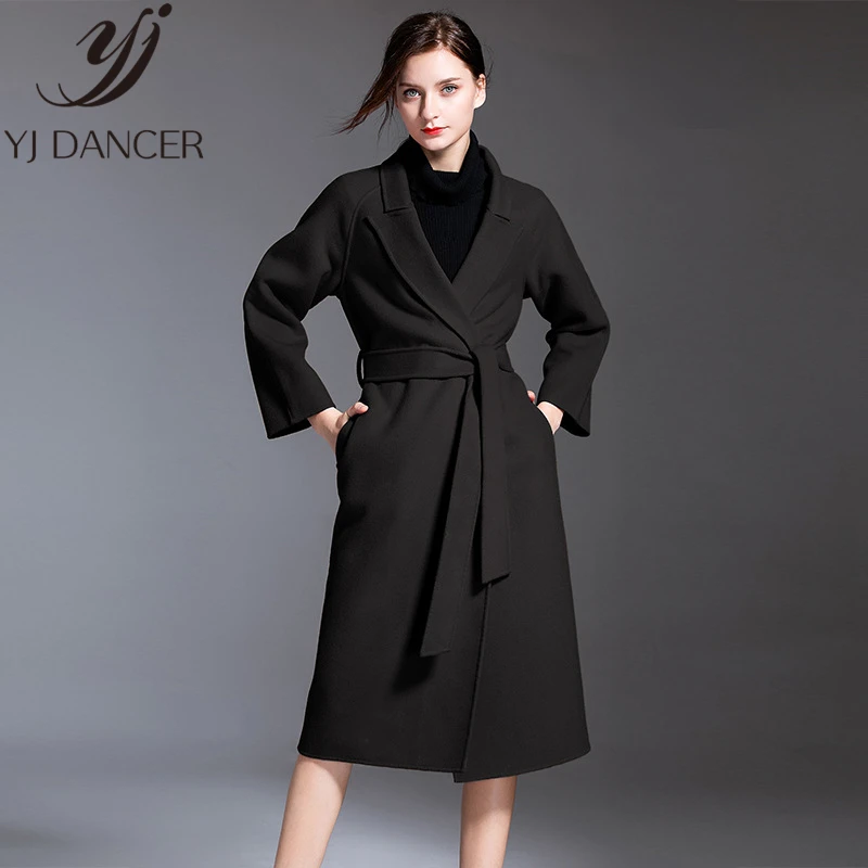 Special Price Winter Coat Women Long Section 2019 New Autumn And Cashmere Female High Quality Woolen Overcoat ZZZ016 | Женская одежда