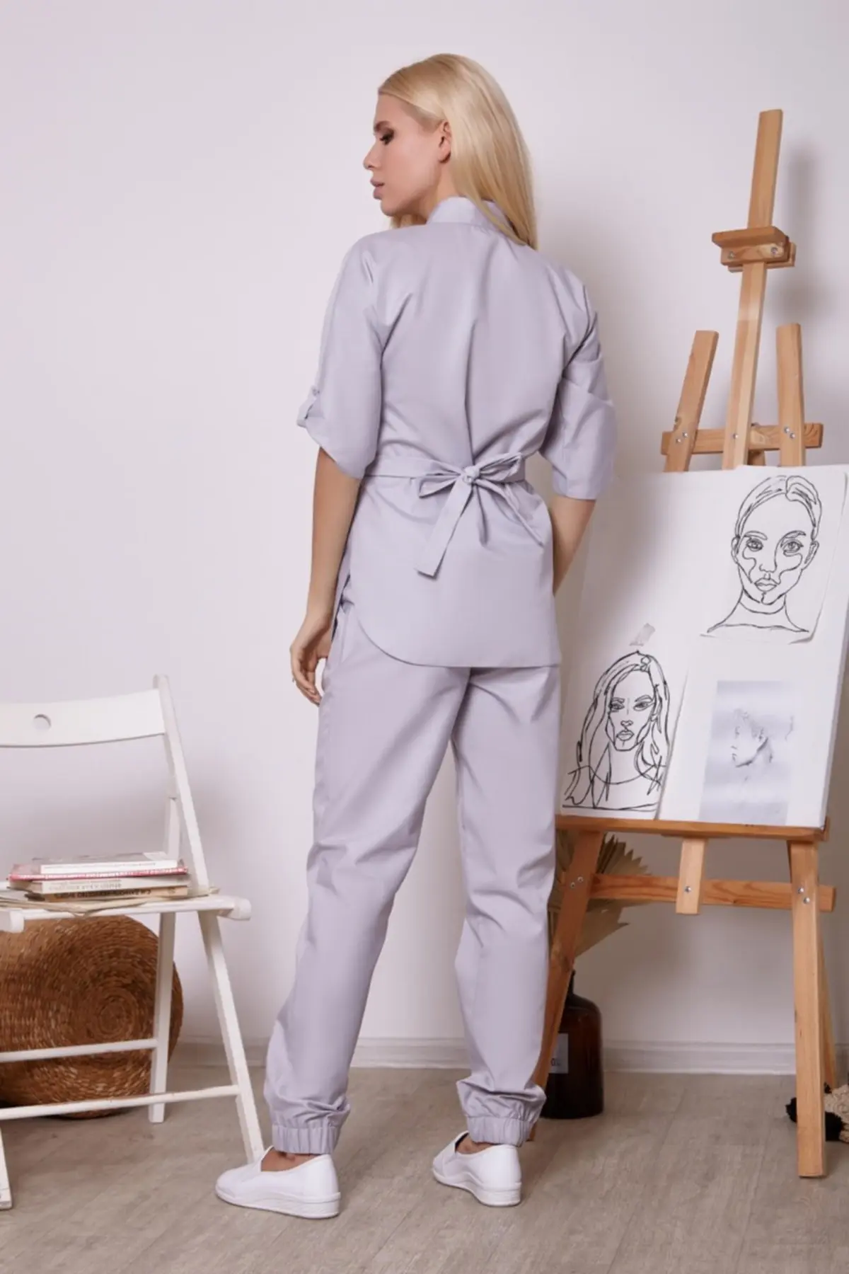 Костюм медицинский женский P61 | Медицинская униформа медицинского работника Цвет