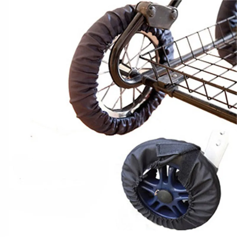 

1PC Pritical Baby Carriage Wheel Dustproof Cover Protective Floor Keep Clean High Quality 2 Sizes LA873407
