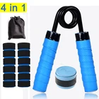 Ручка из нержавеющей стали для домашнего фитнеса, усилитель запястья, предплечье, пальцы, мышцы, реабилитация, тренировка, тяжелая рукоятка