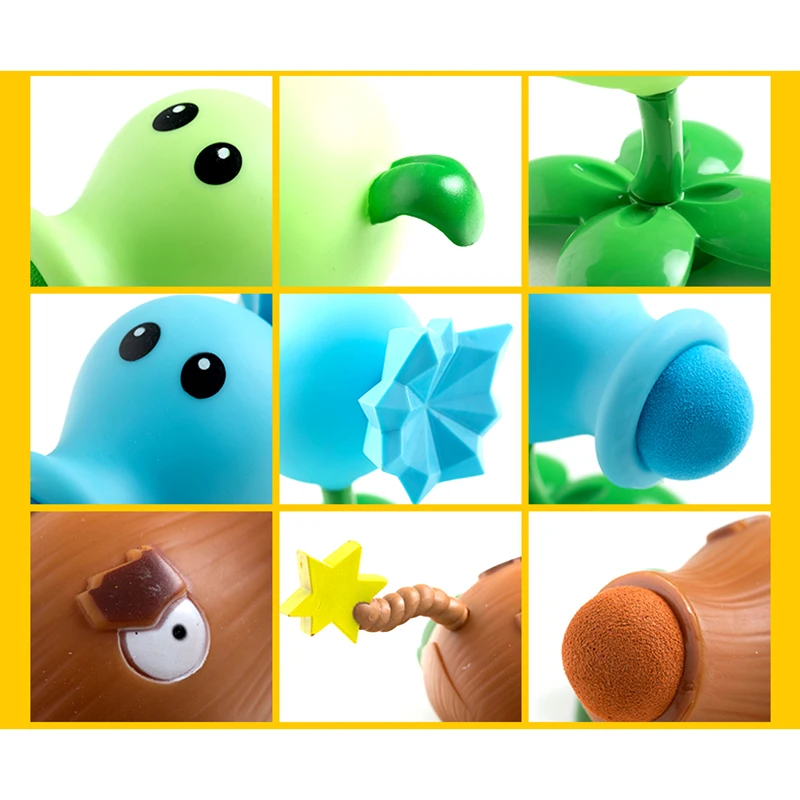 1 шт. аниме растение против зомби горохострел ПВХ экшн-фигурка Модель Подарки