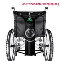 oxygen cylinder bag stretch universal tank holder adjustable storage pouch reflective stripe non slip black portable wheelchair