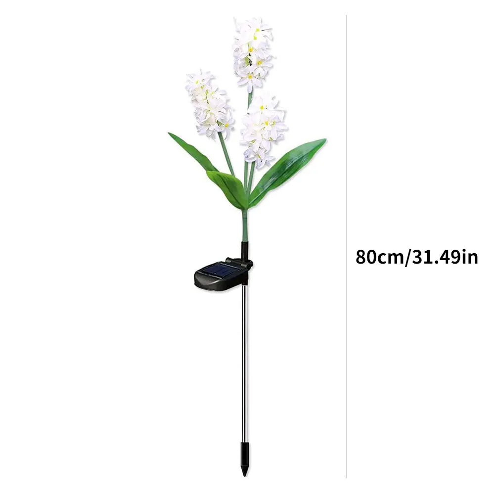 

LED Stake Lamp Patio Decor Solar Flower Light Outdoor Grass Decorative Waterproof Garden Decor For Garden Lawn Holiday Light