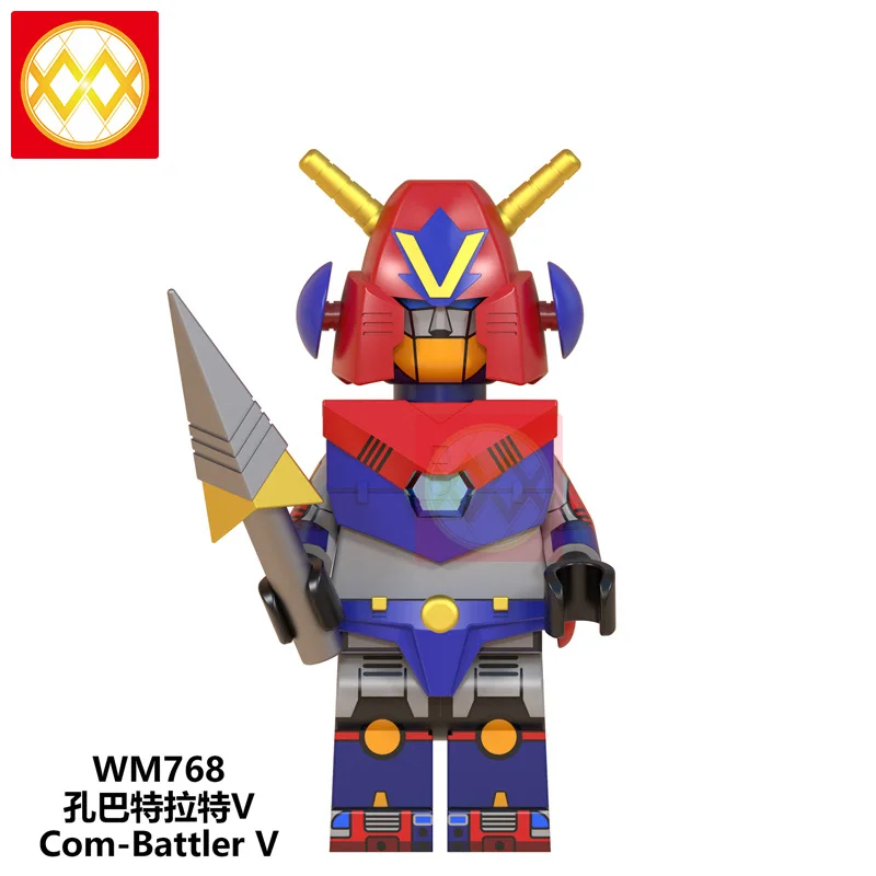 Voltes V Daimos Mechander Robo Com Battler V аниме строительные блоки мазингер Z Voltron Beast King Predator игрушки для детей Подарки