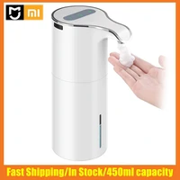 new xiaomi 450ml automatic soap dispenser usb charging infrared induction smart liquid soap dispenser hand washer sanitizer tool
