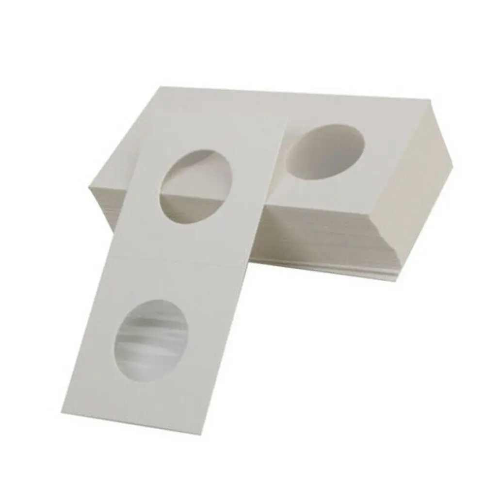 100 шт. картонные держатели для монет|Фотоальбомы| |