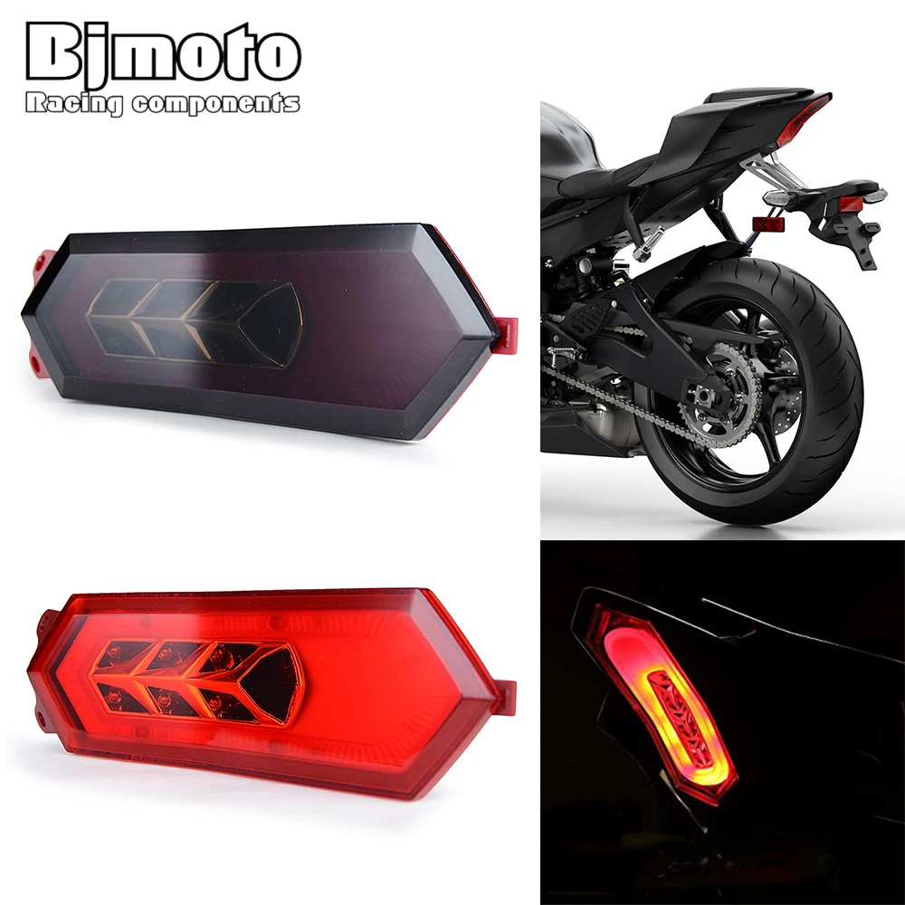 

BJMOTO Motorcycle integrated LED Brake Lamp Tail Light Turn Signal Light For YAMAHA YZF R1 2015-2019 YZF-R6 R6 2017-2020