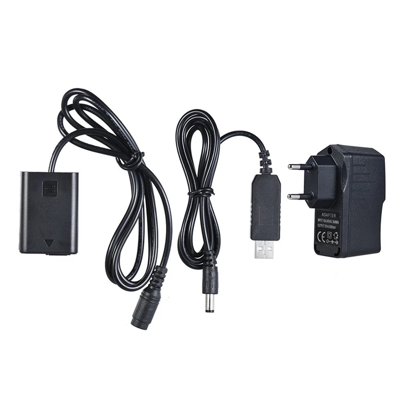 Np-Fw50 аккумулятор + 5 В 3A Usb Кабель-адаптер питания с разъемом для замены Ac-Pw20 Sony