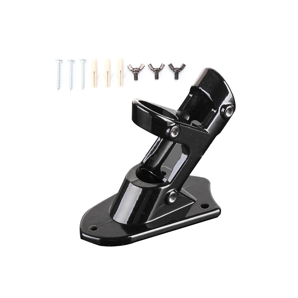 

Adjustable Flag Pole Kit Durable Flagpole Holder Wall Mount Flag Bracket Non-Fading Flagpole Shelf Anti-Rust Flagpole Base