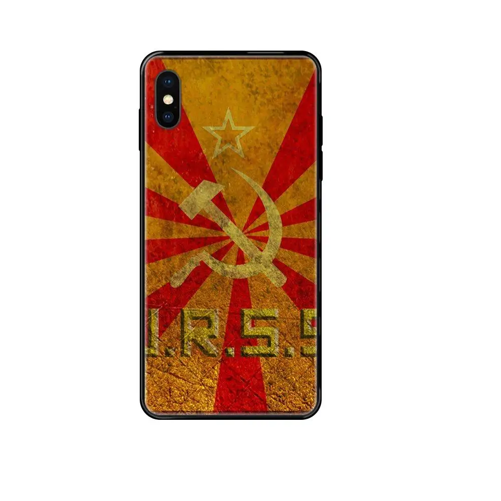 Для iPhone 11 12 Pro Max Plus X XS XR 8 7 6S SE 5 5C 5S 2020 Les best Ussr Kgb Роскошное Качество | Мобильные