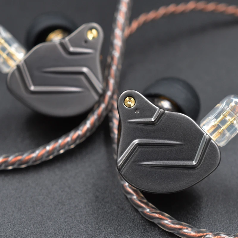 Наушники-вкладыши KZ ZSN PRO 1BA + 1DD металлические Hi-Fi наушники с гибридной технологией