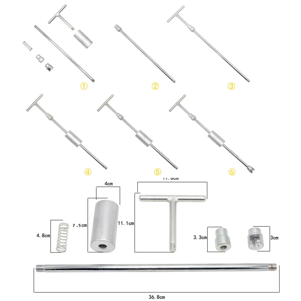 comprar Ferramentas De Reparo Do Corpo Do Carro Dent Paintless Reparação Reparo Do Carro Ferramentas Forte Ventosas Puxar Para Fora Slide Martelo Kit Remoção