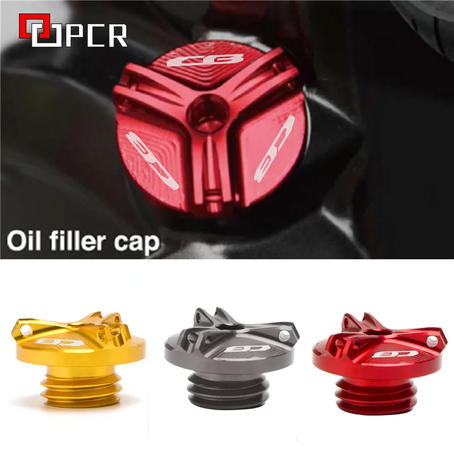 Oil Filler Cap Plug Cover For Honda CB650R CB400 CB500X CB500F CB300R CB190R CB650F CB1000R CB1100 RS/EX