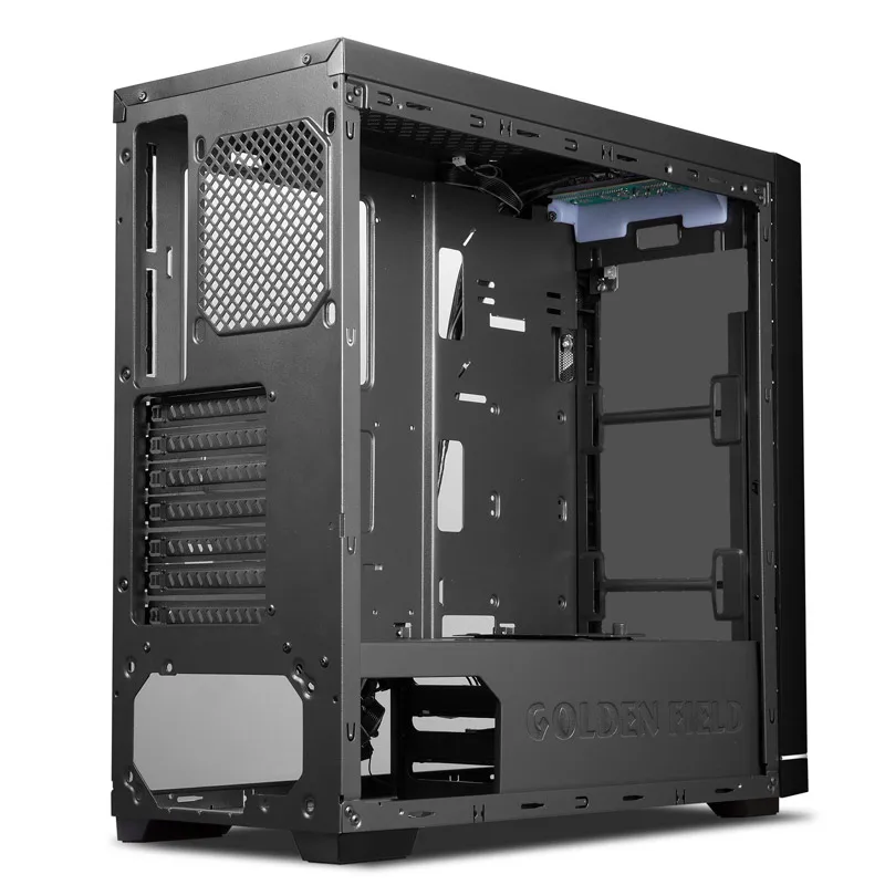 

Desktop Computer Case Glass Side Through Support ATX Motherboard/Front U3 Gaming PC Case for DIY