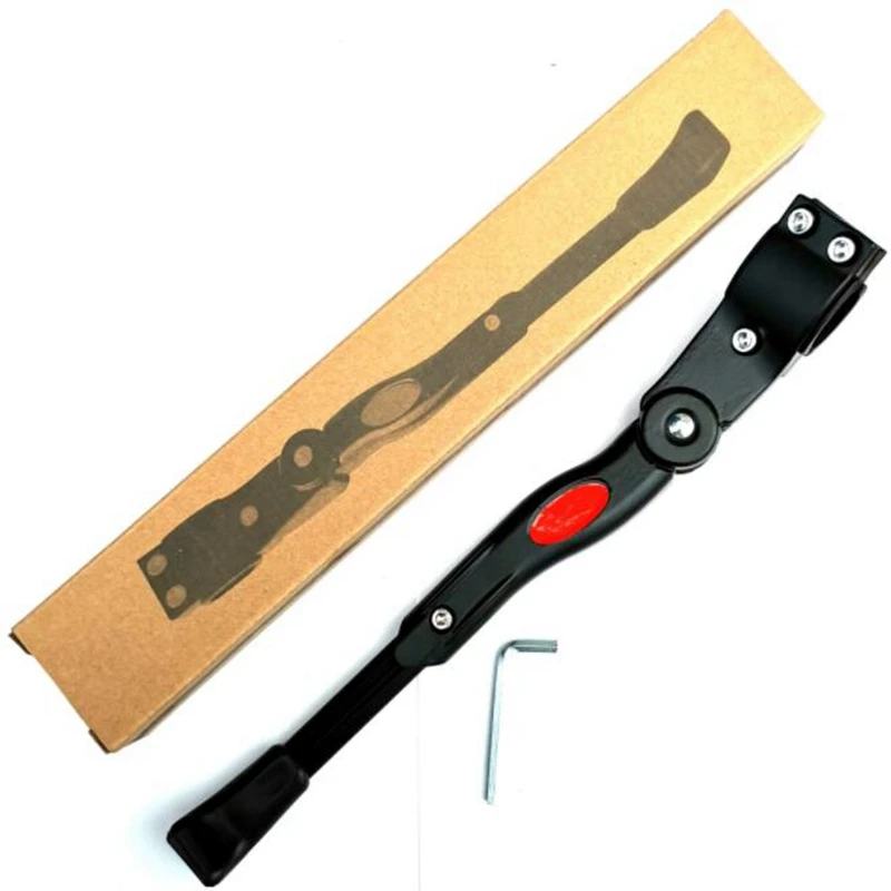 Bicycle MTB Kick Bracket Adjustable Road Mountain Bike Parking Stand Side Foot Brace Cycling Part | Спорт и развлечения