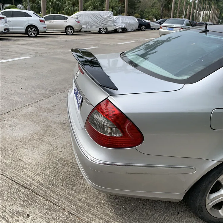 For W211 Spoiler 2003-2006 Mercedes-Benz NT E-class E200 E260 ABS plastic Material Car Rear Wing Color | Автомобили и мотоциклы