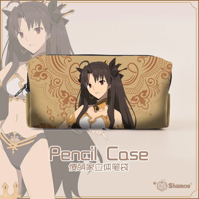 Аниме Fate/Grand Order Ishtar Gilgamesh Косплей Студенческая ручка сумка Карандаш Чехол