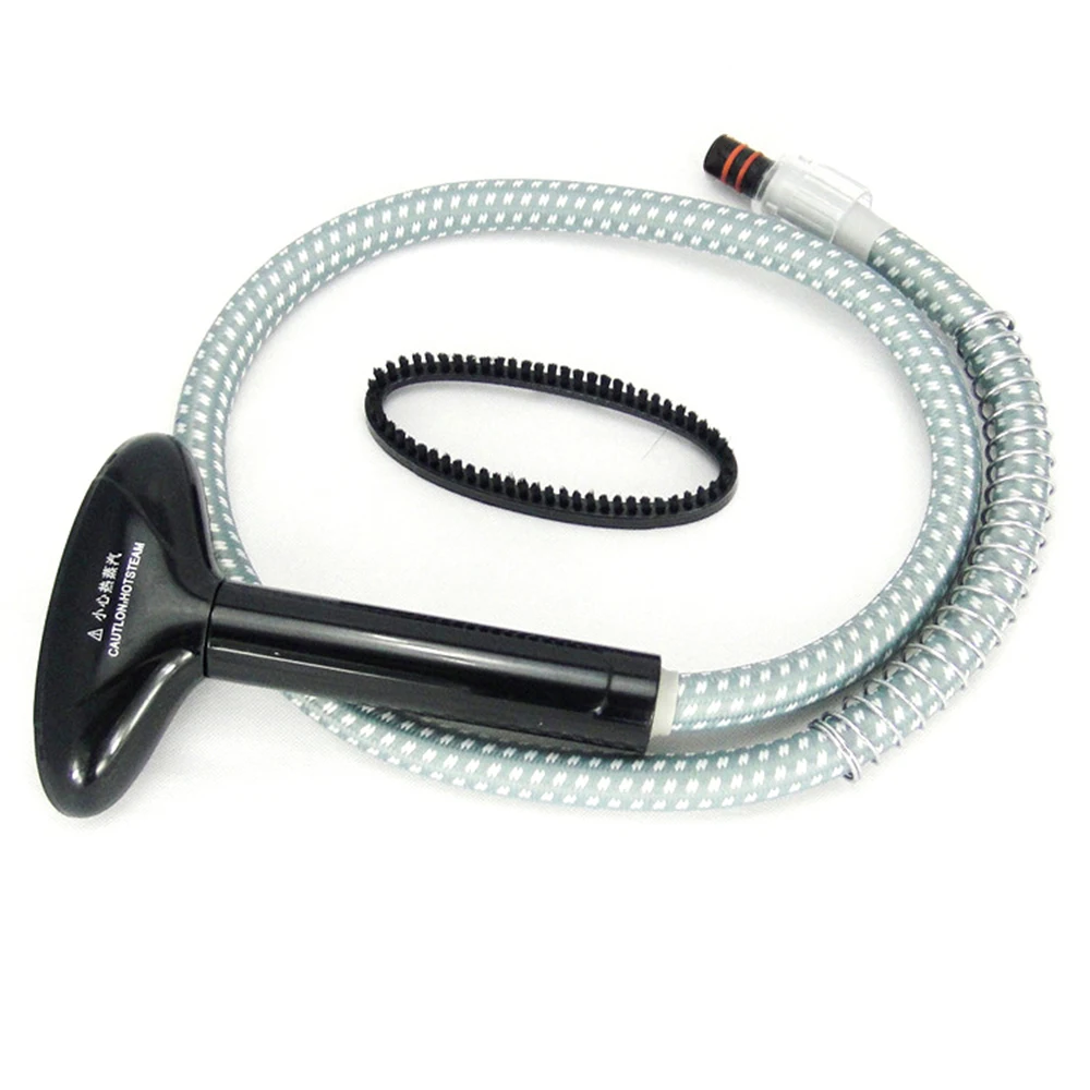 

Garment Steamer Guide Hose with Brush Spray Universal Garment Steamer Parts Spray Steam Pipe Hose Nozzle Accessories