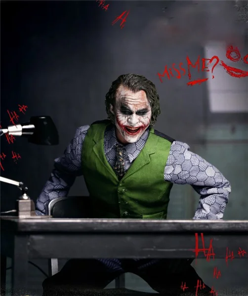 HC горячие игрушки фильм DC джокер из фильма Бэтмен подвижные суставы фигурку ПВХ