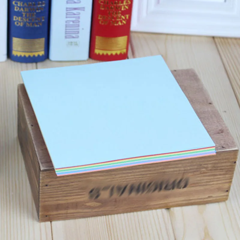 Квадратная бумага ручной работы 100 шт.|Крафт-бумага| |