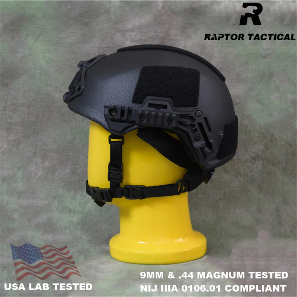 Raptor тактическая команда Венди стиль HDPE баллистический шлем NIJ IIIA 3A 0106 01 подлинный