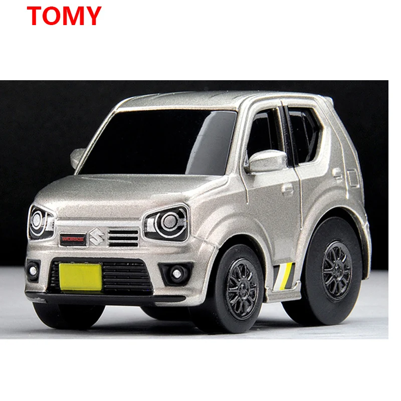 

Takara Tomy Choro Q Suzuki Alto Alloy Car Model Metal Diecast Toys Car Collection Mini Cars Action Figures Toy Boys Gift Silver