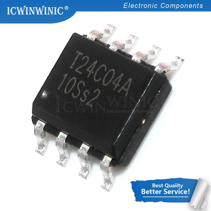 

10 шт. AT24C04 SOP8 AT24C04C AT24C04N SOP 24C04 SMD новые и оригинальные IC SOP-8