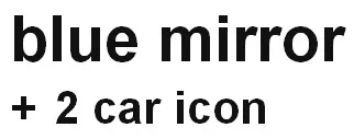blue mirror 2 car Для автомобиля hyundai Tucson BSW BSI радар Датчик обнаружения LCA зеркало светодиодный светильник система предупреждения - Название цвета: blue mirror 2 car