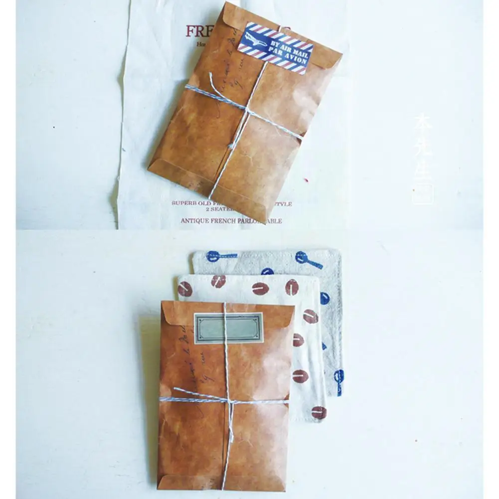 

Ретро старая цветная лакированная крафт-бумага, конверт, сумка для открыток, сумки для доставки, упаковочный бумажный пакет для хранения, ко...