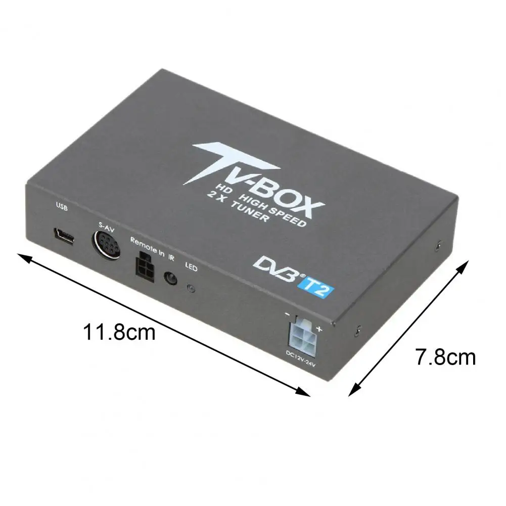 

Universal Radio Multi-media Video Player Receiver Long Service Life Stable Metal TV Signal Receiver for Car DVD Navigation