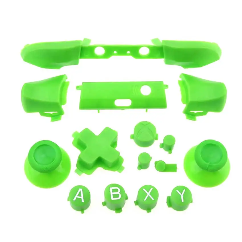 Полный Набор сменных кнопок JCD для Xbox One Slim Dpad ABXY LB RB триггер RT/LT Грипсы запасные